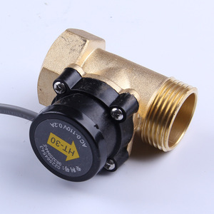 HT-30 โฟลว์สวิตช์ 1 นิ้วทองเหลือง AC 110V 0.2A ประเภทเซ็นเซอร์สำหรับระบบน้ำ - Product Image 4