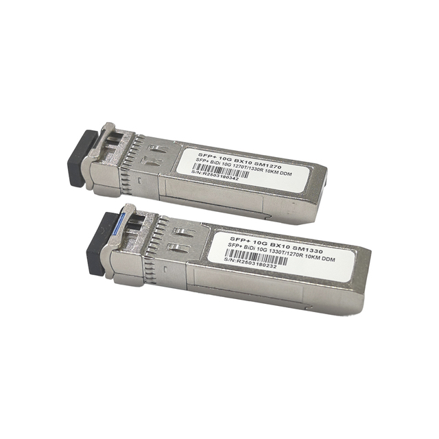 SFP+  BiDi 10GBase (1270nm/1330nm, SMF, 10km, LC, DDM)  WDM  Transceiver SFP+ Module