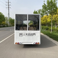 Véhicule électrique de tourisme à quatre roues pour 14 personnes avec certification CE / DOT, couleur personnalisable pour les excursions en groupe