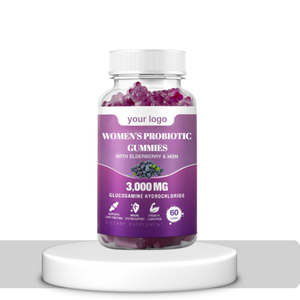 Gomitas Probióticas para Mujeres OEM/ODM, Gomitas para el Equilibrio del pH Femenino para un Olor Saludable con Prebióticos de Arándano, Veganas, 60 Unidades - Product Image 1