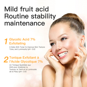 Aiooce Tonique à l'acide glycolique pour l'élimination de l'acné et des comédons, contrôle du sébum, resserre les pores, hydrate et adoucit la peau (Ordinaire) - Product Image 6