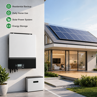 Onduleur solaire hybride haute performance 11 kW monophasé à onde sinusoïdale pure MPPT WiFi pour usage résidentiel et stockage d'énergie quotidien