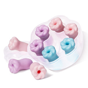 Seitenschläfer-freundliche 36dB PU Gehörschutz-Ohrstöpsel für Frauen mit Etui für Reisen - Product Image 4