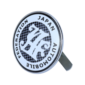 Front Badge Japan Automobile Federation Badge Sticker Emblem <b>Decal</b> JDM <b>Car</b> Accessories - Product Image 4