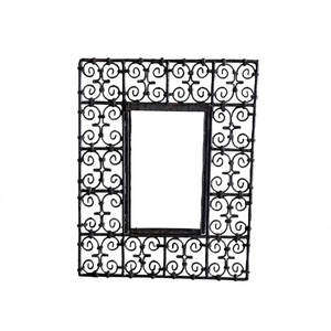 Accent Iron Metal Photo <b>Frame</b> With Black Finish Perfect For Home <b>Gallery</b> Walls And Office Living Rooms Decor Picture <b>Frames</b> - Product Image 1