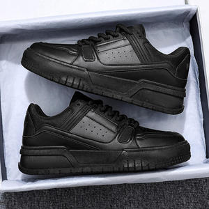 Chaussures décontractées de luxe pour hommes, en cuir de vachette première couche, respirantes, pour la marche en extérieur, livraison directe disponible - Product Image 2