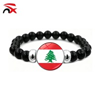 Drapeau national du Liban de haute qualité, ensemble d'accessoires de football sur le thème du Liban 2026, idéal pour les événements sportifs