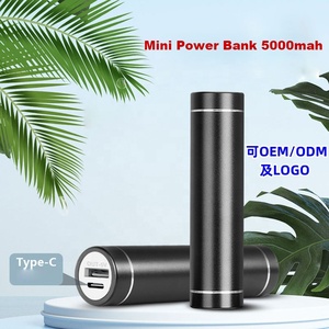 2600mAh RoHs pin bên ngoài hợp kim nhôm siêu mỏng POWERBANK 5000 mAh Vòng USB C sạc di động 5000 mAh Mini ngân hàng điện - Product Image 3