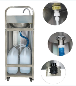 Victory Factory Supply Évier de type pédale en acier inoxydable pour une utilisation en extérieur pour les laboratoires Hôtels Restaurants Hôpitaux - Product Image 3