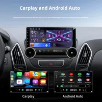 Exclusivité transfrontalière : autoradio Android 10,1 pouces TFT à double bouton, navigation MP5/CarPlay, tableau de bord universel