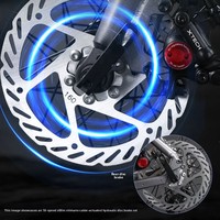 Bicicleta de Carretera de Aleación de Aluminio Lanling, Envío Directo Internacional, Manillar Plano, Bicicleta de Carreras, Freno de Disco Doble, Horquilla de Resorte para Hombres y Mujeres