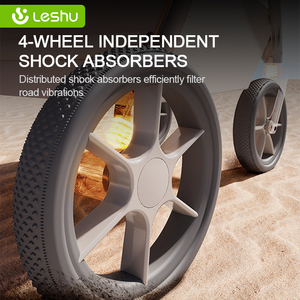 ระบบเดินทางสำหรับเด็กเล็ก LeShu Modern Travel System พร้อมโครงอะลูมิเนียมพับได้ สำหรับเด็กอายุ 0-3 ปี - Product Image 3