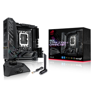 เมนบอร์ด ASU'S <span class=keywords><strong>ROG</strong></span> <span class=keywords><strong>STRIX</strong></span> <span class=keywords><strong>Z790</strong></span>-I <span class=keywords><strong>GAMING</strong></span> WIFI D5 รองรับซีพียู Intel เจนเนอเรชั่น 13/12 หน่วยความจำ DDR5 สูงสุด 64GB มีสินค้าพร้อมส่งจำนวนมาก - Product Image 1
