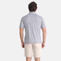 Camisetas de Golf de Poliéster y Spandex de Alto Rendimiento, Personalizadas OEM, de Secado Rápido, para Hombre
