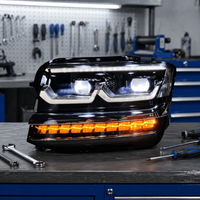 Phare avant à LED matricielle dynamique DRL 12V 6000K pour Volkswagen Teramont 2017-2020, composant d'éclairage avant de voiture
