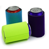 Manchon isotherme réutilisable en néoprène de 16 oz pour canette de bière, avec logo personnalisé, motif dessin animé, support de tasse, Cozies, Stubby Holder