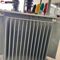 Transformador de Potencia Trifásico de 50/60Hz, Sellado Herméticamente, Lleno de Aceite, con Bobina de Aluminio y Cobre, Bajo Nivel de Ruido, Topología Boost, Wanbo-108
