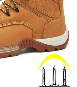 Zg S500 Direct Fabriek <span class=keywords><strong>Goodyear</strong></span> Heren Veiligheid Werk Laarzen Echt Lederen Waterdichte Winter Schoenen Met Rubber Mesh Binnenzool - Product Image 5