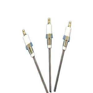 Ceramics ignition electrode for infrared gas burner