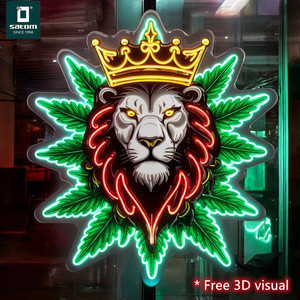 Chất lượng cao Acrylic tùy chỉnh Neon dấu hiệu Led Neon thư của trong nhà Led Neon dấu hiệu cho Đảng Đăng - Product Image 2