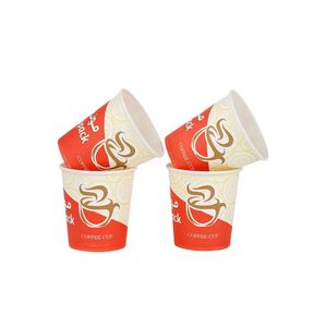 Vaso de Café Árabe de 7 oz con Impresión Personalizada, Vaso Desechable de Cartón de Pared Simple de 4 oz para Snacks con Logotipo Impreso para Niños - Product Image 1