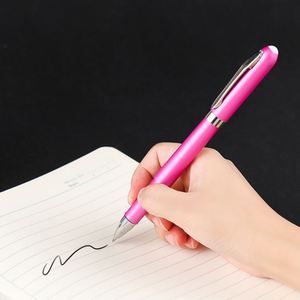 Color Matte <b>Erasable</b> <b>Pen</b> Neutral Office Signature <b>Pen</b> Black Glossy Student Round Bead Fountain <b>Pen</b> - Product Image 4