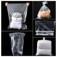 Sacs plats à fond carré en PE double couche basse pression - Doublures en film mince anti-humidité et anti-poussière pour boîtes et caisses en carton