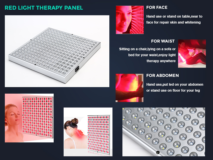 Home Use Near Infrared RED Light Therapy Panel 2835 LEDs 45W Skin Care Pigment Removal