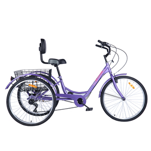 Xkj — tricycle à <span class=keywords><strong>3</strong></span> <span class=keywords><strong>roues</strong></span> pour adultes, triporteur à pédale, cargo, pignons - Product Image 1