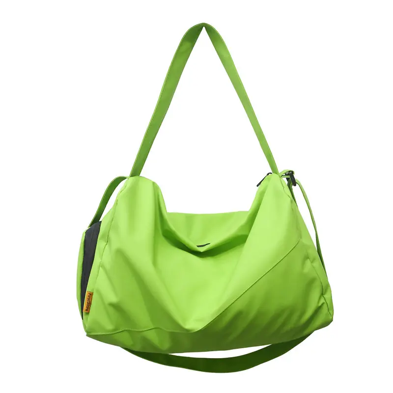 Usine Nouvelle couleur bonbon mode voyage sac à bandoulière grand sac de sport Yoga santé sac de corps avec la vente en gros