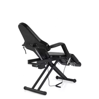 Fauteuil de tatouage électrique hydraulique réglable, pliable et portable, lit de tatouage, lit pour extensions de cils, lit d'esthétique, table de massage, mobilier