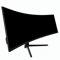 Moniteur incurvé ultra-large 5K DQHD 49 pouces 240 Hz 1 ms IPS, directement de l'usine, moniteur d'ordinateur 5K 120 Hz pour PC Gaming Cafe