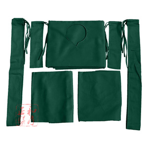 Kit d'implants dentaires pour chirurgie buccale, ensemble de sept draps stérilisés en coton pur pour thérapie orale - Product Image 1