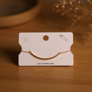 Bracciale in Acciaio Inossidabile Pulsera Acero Design Minimalista Gioielli alla Moda - Product Image 2