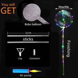 Wholesale Wholesale LED <b>Balloons</b> Set <b>for</b> Party & Home <b>Decoration</b> with Multi-Color Lights-Valentine's Day Back School Christmas - Product Image 5