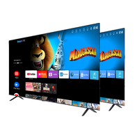 Fabricant OEM/ODM, téléviseur intelligent 4K HD à écran plat personnalisable de 55, 65, 75, 85, 100 pouces, système Android, Wi-Fi, prix abordable