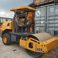 Compacteur vibrant de chantier XS400J 36KW 4TON, mini-compacteur à rouleaux pour la construction routière, vente chaude