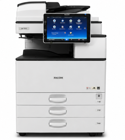 Refurbished A3 Multifunction Copier Printer Scanner MP3555 Office Black White Laser Machine