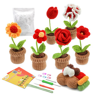 DIY-Häkel-<span class=keywords><strong>Set</strong></span> für Anfänger Erwachsene Garn-Häkel-<span class=keywords><strong>Set</strong></span> für Anfänger Häkel-Anfänger-<span class=keywords><strong>Set</strong></span> für Anfänger - Product Image 2