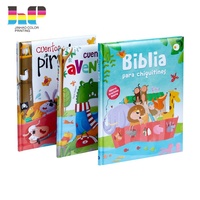 Matériel de lecture précoce pour enfants, livre d'histoire en bande dessinée relié, impression de livres