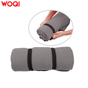 Saco de dormir para adultos Woqi, gris, rectangular, tipo sobre, a prueba de viento, de poliéster, longitud estándar, para uso en exteriores con clima frío. - Product Image 1
