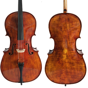 Handmade 4/4 CELLO nhạc cụ mun Fingerboard vân sam Mặt Maple trở lại/Side cao cấp chất lượng - Product Image 6