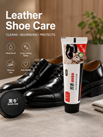 Crema para Zapatos Hei Niu Fragrance Refreshing Black Bull en Tubo, Elimina Olores, Fácil de Limpiar, Producto para el Cuidado y Mantenimiento del Cuero