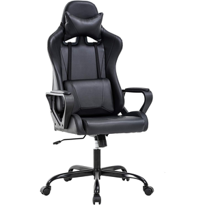 Chaise de bureau rembourrée épaisse en cuir de qualité supérieure Caderia Gamer OEM bon marché <span class=keywords><strong>Fauteuil</strong></span> d'<span class=keywords><strong>ordinateur</strong></span> pivotant de style exécutif - Product Image 1