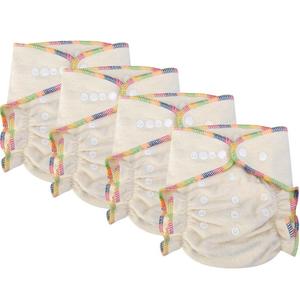 THX nouveau-né <span class=keywords><strong>couche</strong></span> ajustée bambou coton velours avec chanvre coton biologique <span class=keywords><strong>couche</strong></span>-culotte écologique pour bébé - Product Image 4