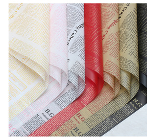 Papier d'emballage pour fleurs mat, papier OPP semi-transparent imperméable, fournitures d'emballage floral pour la décoration de bouquets - Product Image 2