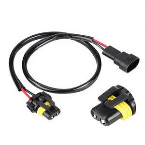 HID-Umrüstungsadapter H1 H4 H7 9005 H11 Steckdosenadapterkabel Plug & Play 15cm Reines Kupfer IP67-Zertifiziert für Automobil-Halogen-Xenon - Product Image 2