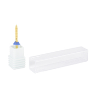 Embouts en carbure professionnels pour le nettoyage des ongles, revêtement TiN, compatibles avec les perceuses à ongles portables
