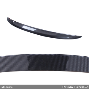 Aileron arrière en fibre de carbone de style P pour BMW Série 3 E92 Coupé et E92 M3, 2005-2013 - Product Image 4