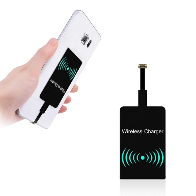 Cheap Price Mini Thin Portable Universial Mobile Phone Wireless Charger Receiver Card Fast Charging Adapter Pad for Android